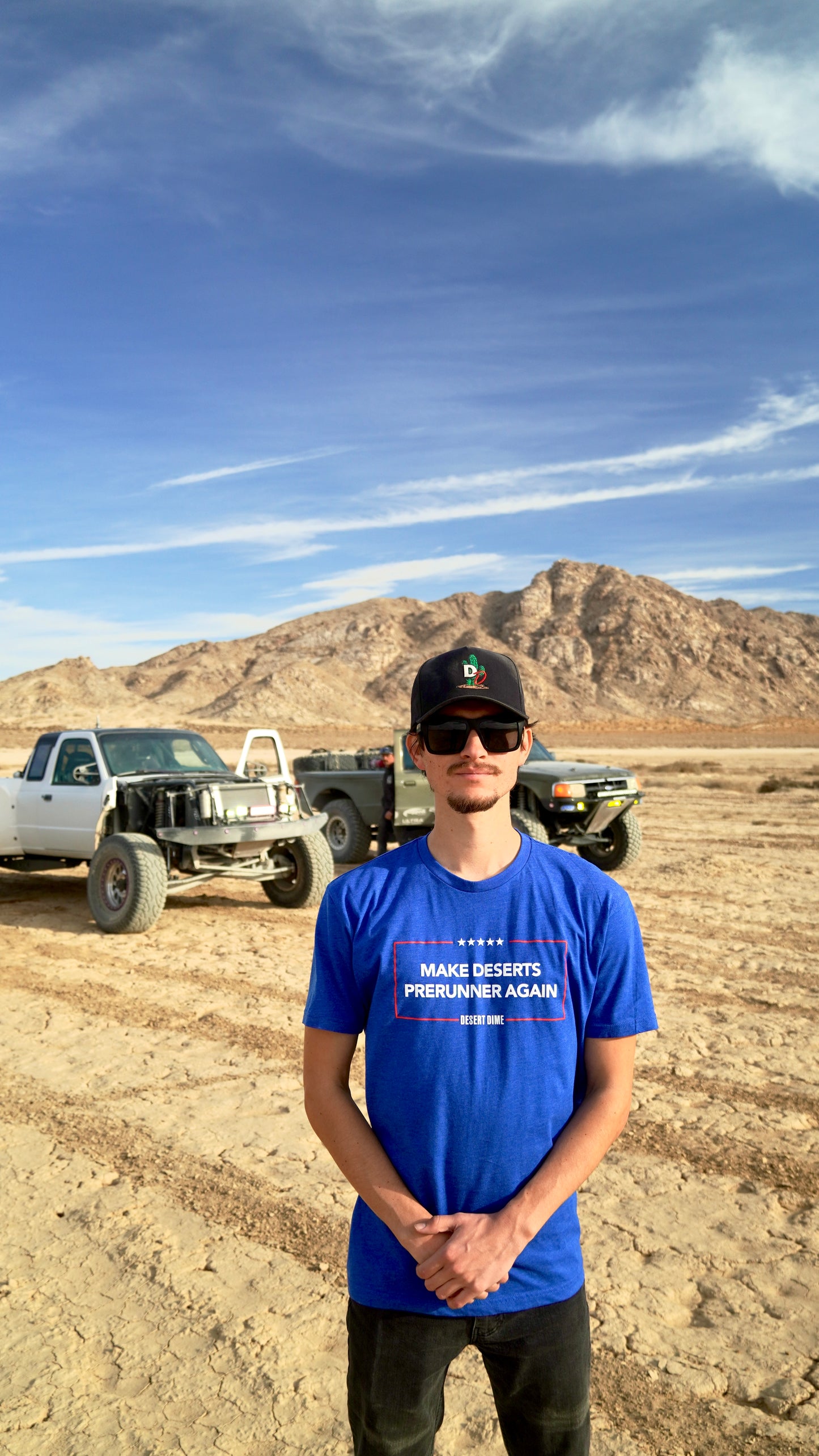 Make Deserts PreRunner Again T-Shirt - Blue