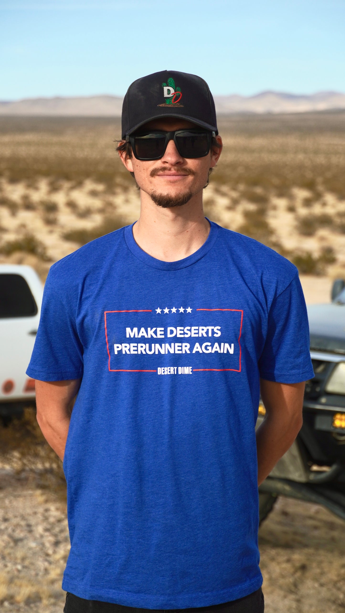 Make Deserts PreRunner Again T-Shirt - Blue