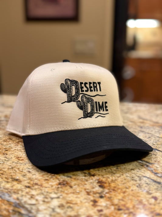 "The Mirage" Hat - Tan/Black