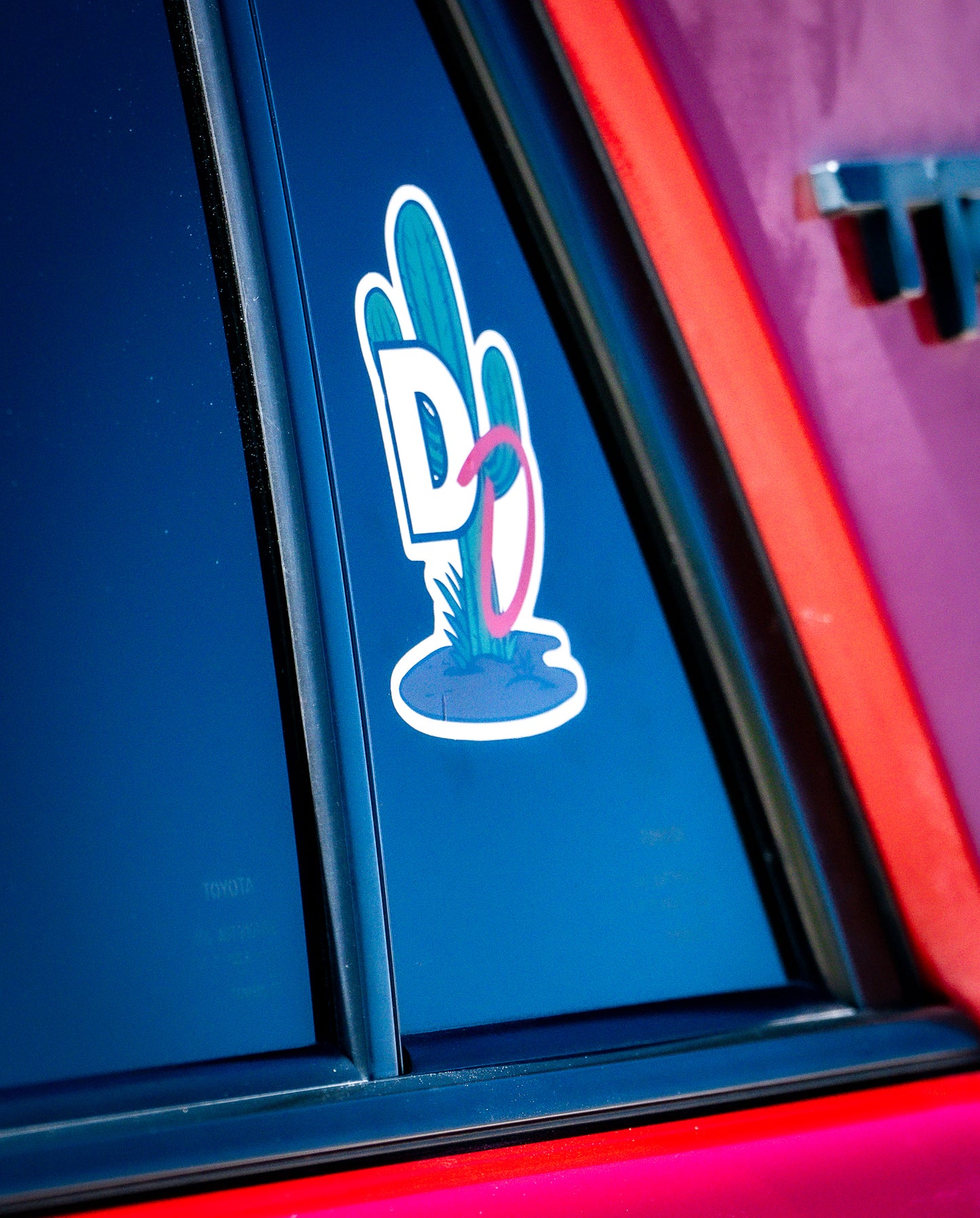 "DD" Sticker