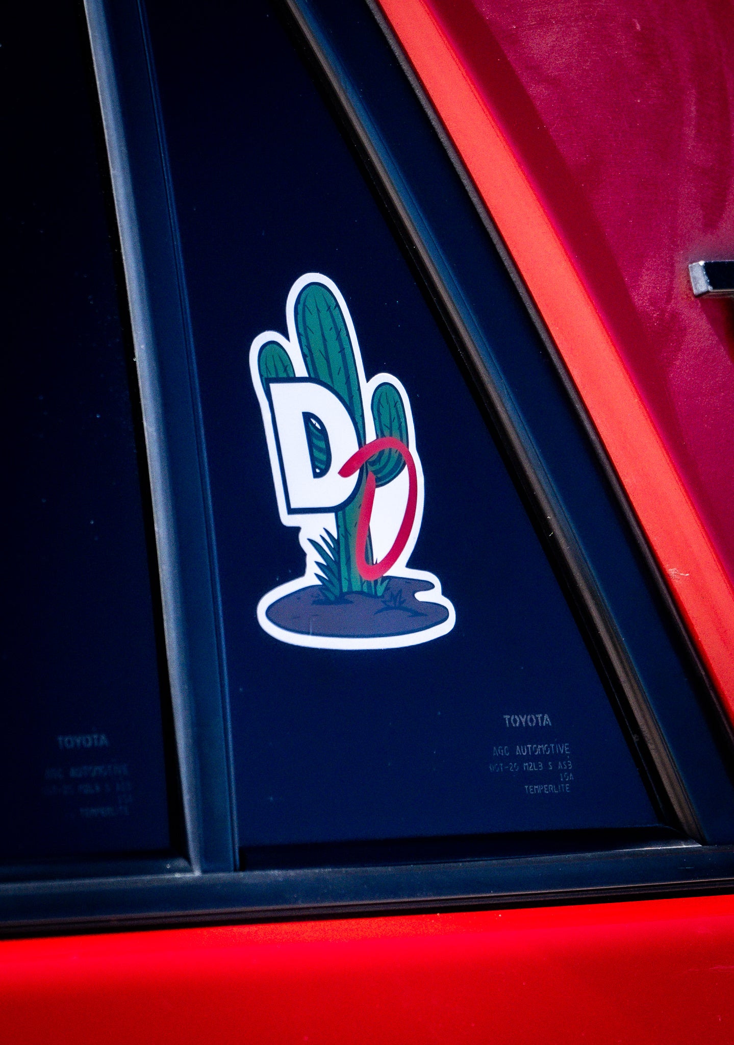 "DD" Sticker