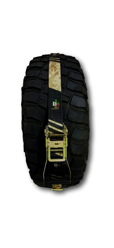 Digital Desert Camo Single Strap Tire Tie Down