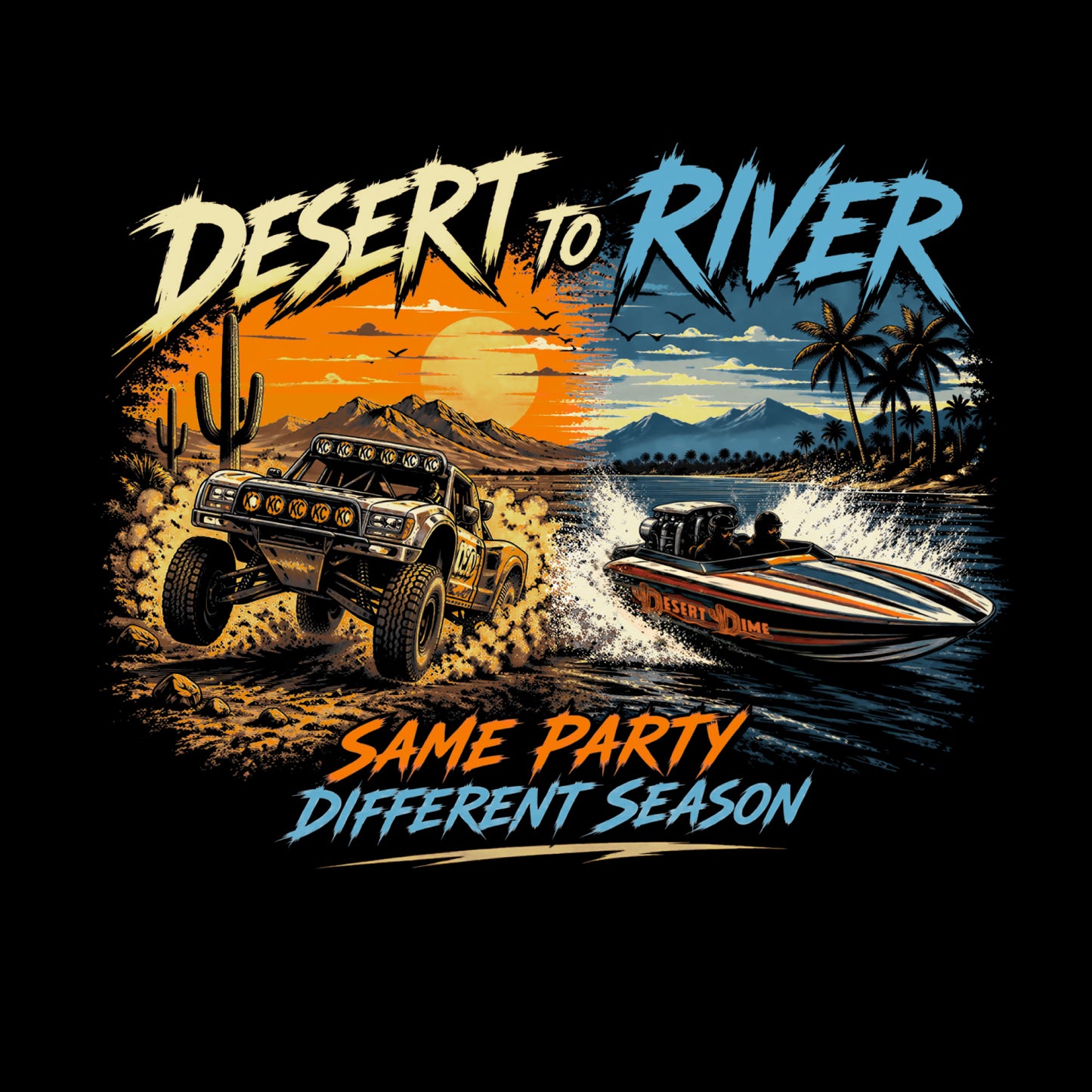 Desert to River - T-SHIRT