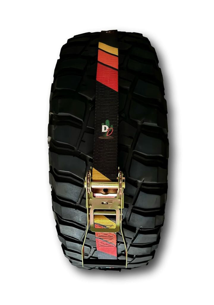 Heritage Stripes Single Strap Tire Tie Down