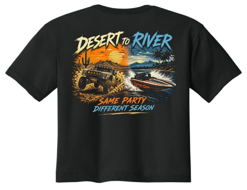 Desert to River - CROP TOP
