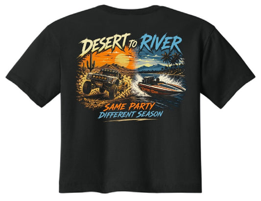 Desert to River - CROP TOP